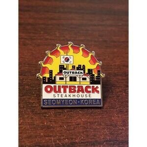 Outback Steakhouse Seomyeon South Korea Lapel Hat Pin‎